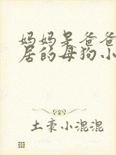 妈妈是爸爸和邻居的母狗小说