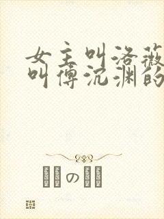 女主叫洛薇男主叫傅沉渊的小说