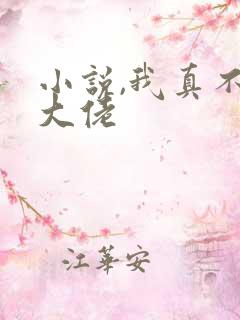 小说,我真不是大佬