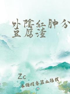 外阴红肿分泌物豆腐渣