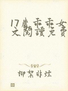 17岁乖乖女全文阅读免费阅读