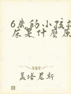 6岁的小孩总尿床是什么原因