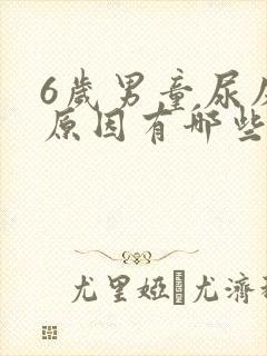 6岁男童尿床的原因有哪些