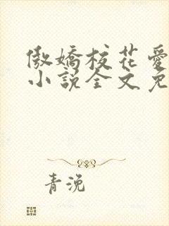 傲娇校花爱上我小说全文免费阅读