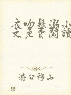 夜吻悬溺小说全文免费阅读