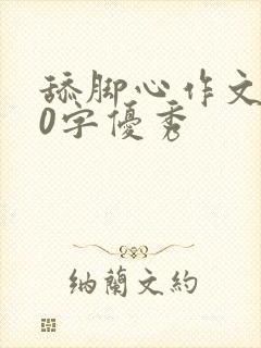 舔脚心作文500字优秀