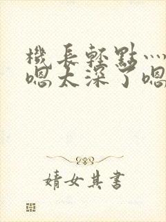 机长轻点灬太粗嗯太深了嗯啊