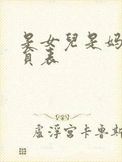 是女儿是妈妈演员表