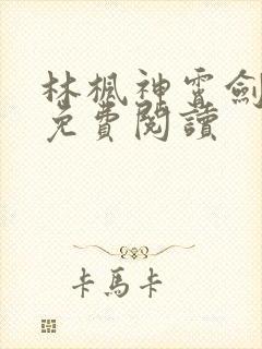 林枫神霄剑小说免费阅读