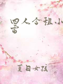 四人合租小说赵雷