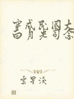 穿成民国大佬的白月光司念免费