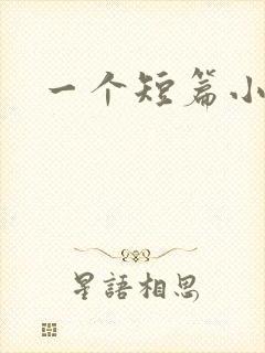一个短篇小说
