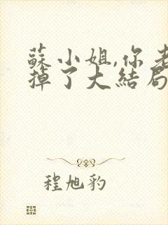 苏小姐,你老公掉了大结局