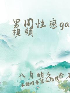 男同性恋gay视频