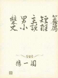 双男主短篇小甜文小说推荐