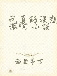 我真的没想当反派啊 小说