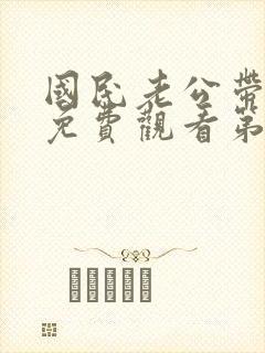 国民老公带回家免费观看第二季