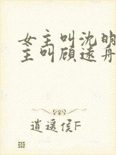 女主叫沈明月男主叫顾远舟的小说