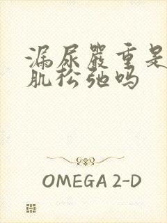 漏尿严重是盆底肌松弛吗