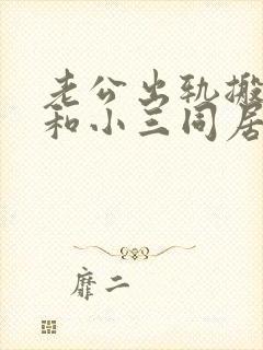 老公出轨搬出去和小三同居我该怎么办