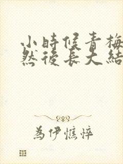 小时候青梅竹马然后长大结婚的小说