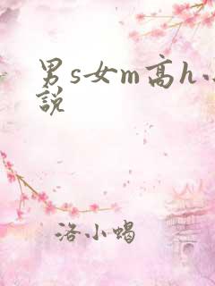 男s女m高h小说