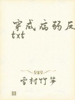 穿成病弱反派后txt