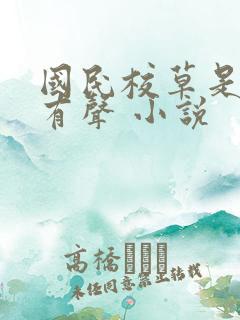 国民校草是女生有声 小说