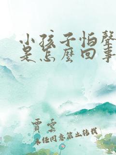 小孩子怕声音大是怎么回事