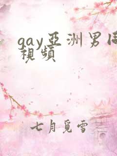 gay亚洲男同视频