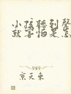 小孩听到声音大就害怕是怎么回事