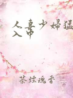 人妻少妇猛烈进入中