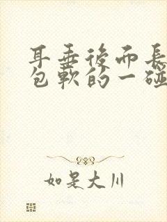 耳垂后面长了个包软的一碰就痛