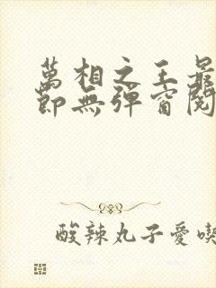 万相之王最新章节无弹窗阅读