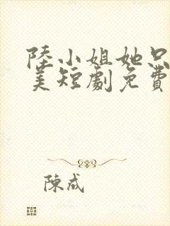 陆小姐她只想独美短剧免费