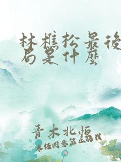 林樵松最后的结局是什么