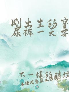 刚出生的宝宝纸尿裤一天要用多少片