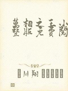 万相之王小说完整版免费阅读最新