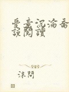 爱意沉沦乔姨小说阅读