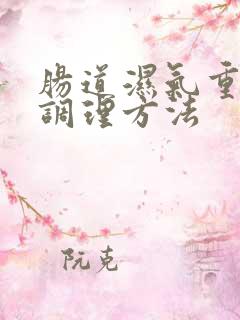 肠道湿气重怎样调理方法