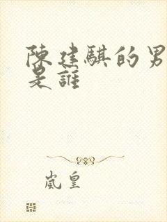 陈建骐的男朋友是谁