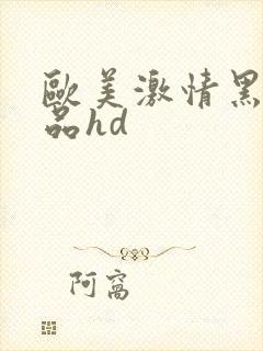 欧美激情黑人极品hd