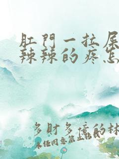 肛门一拉屎就火辣辣的疼怎么回事