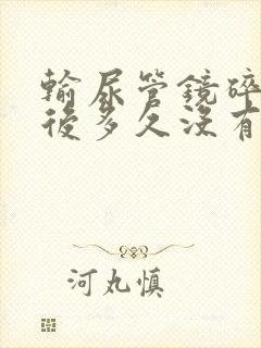 输尿管镜碎石术后多久没有血尿