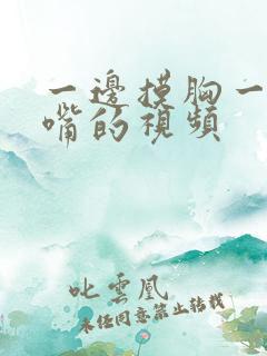 一边摸胸一边亲嘴的视频