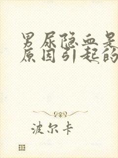 男尿隐血是什么原因引起的