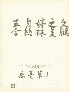 五月婷之久久综合丝袜美腿