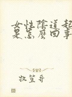 女性阴道起疙瘩是怎么回事