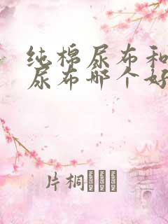 纯棉尿布和纱布尿布哪个好