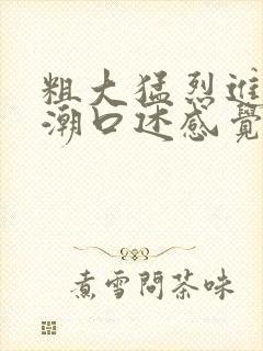 粗大猛烈进出高潮口述感觉